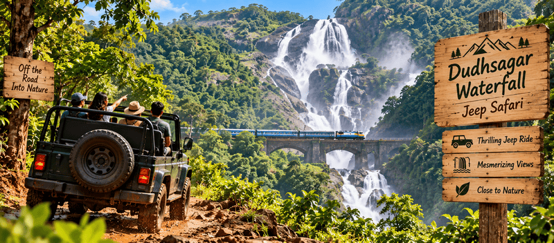 Dudhsagar Waterfall Jeep Safari