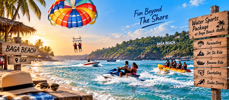 Water Sports Package at Baga Beach