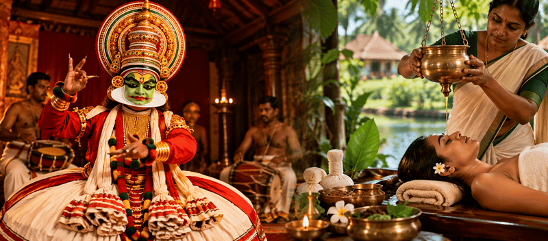 Kathakali Performance & Ayurveda Ritual