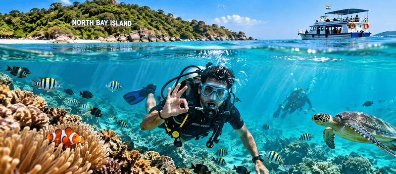 Scuba Diving at North Bay Island