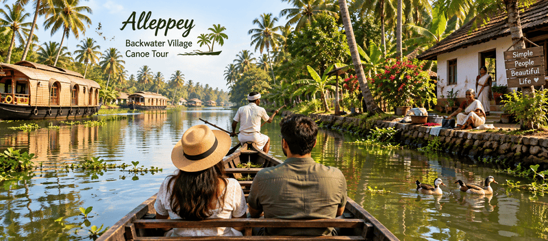 Alleppey Backwater Village Canoe Tour