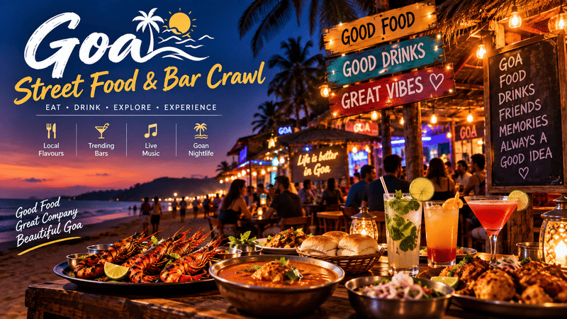 Goa Street Food & Bar Crawl