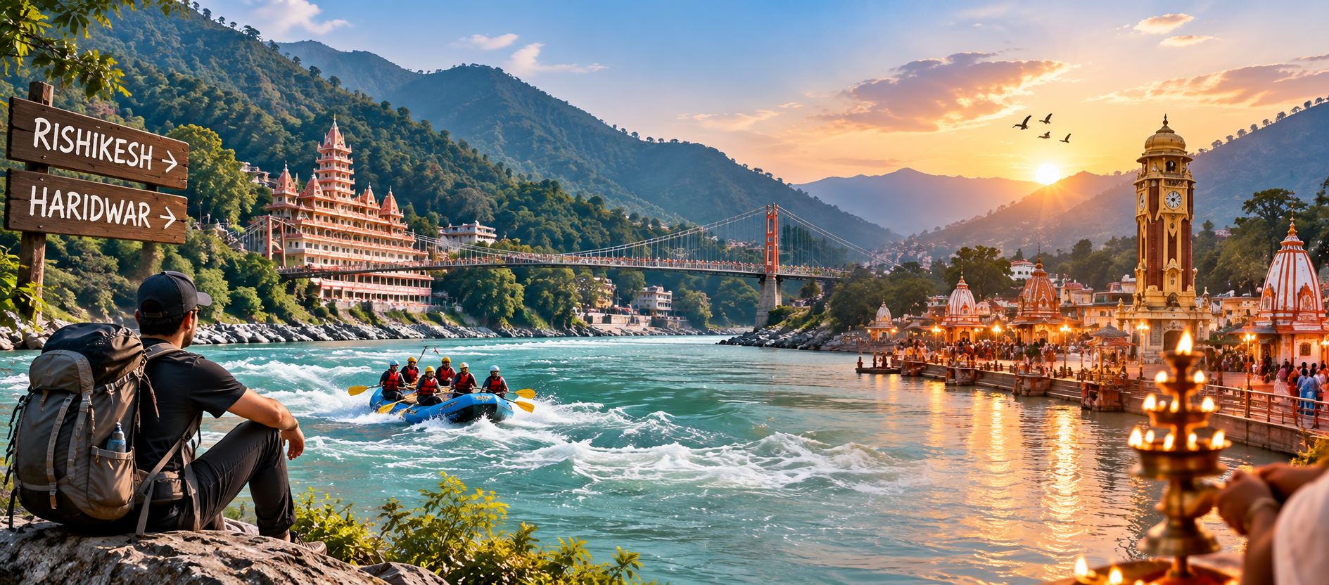Rishikesh & Haridwar Adventure — 4 Days 3 Nights