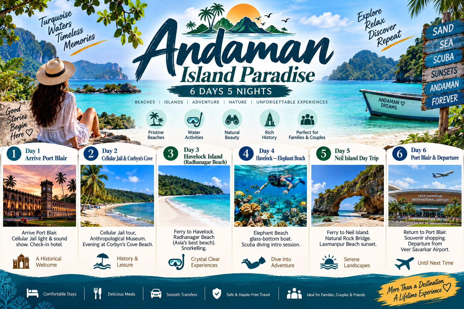 Andaman Island Paradise — 6 Days 5 Nights